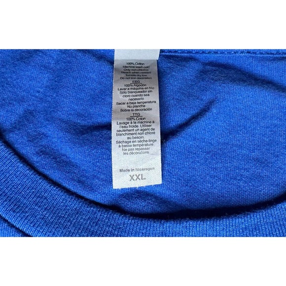 St Pete is So Gay Love Is Love LGBTQ Pride Blue Short Sleeve T-Shirt Florida XXL - Picture 3 of 5